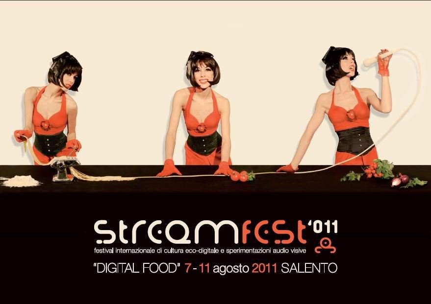 Streamfest Zeroundici Digital Food - フライヤー表