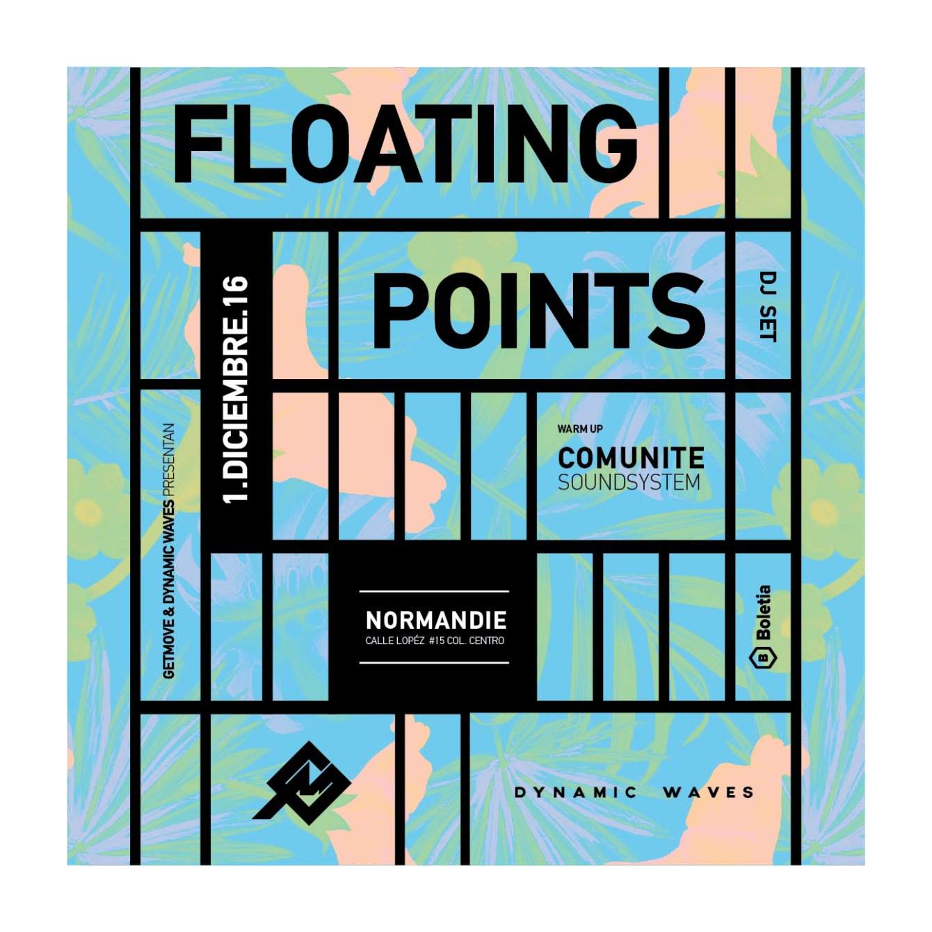 Floating Points - Página frontal