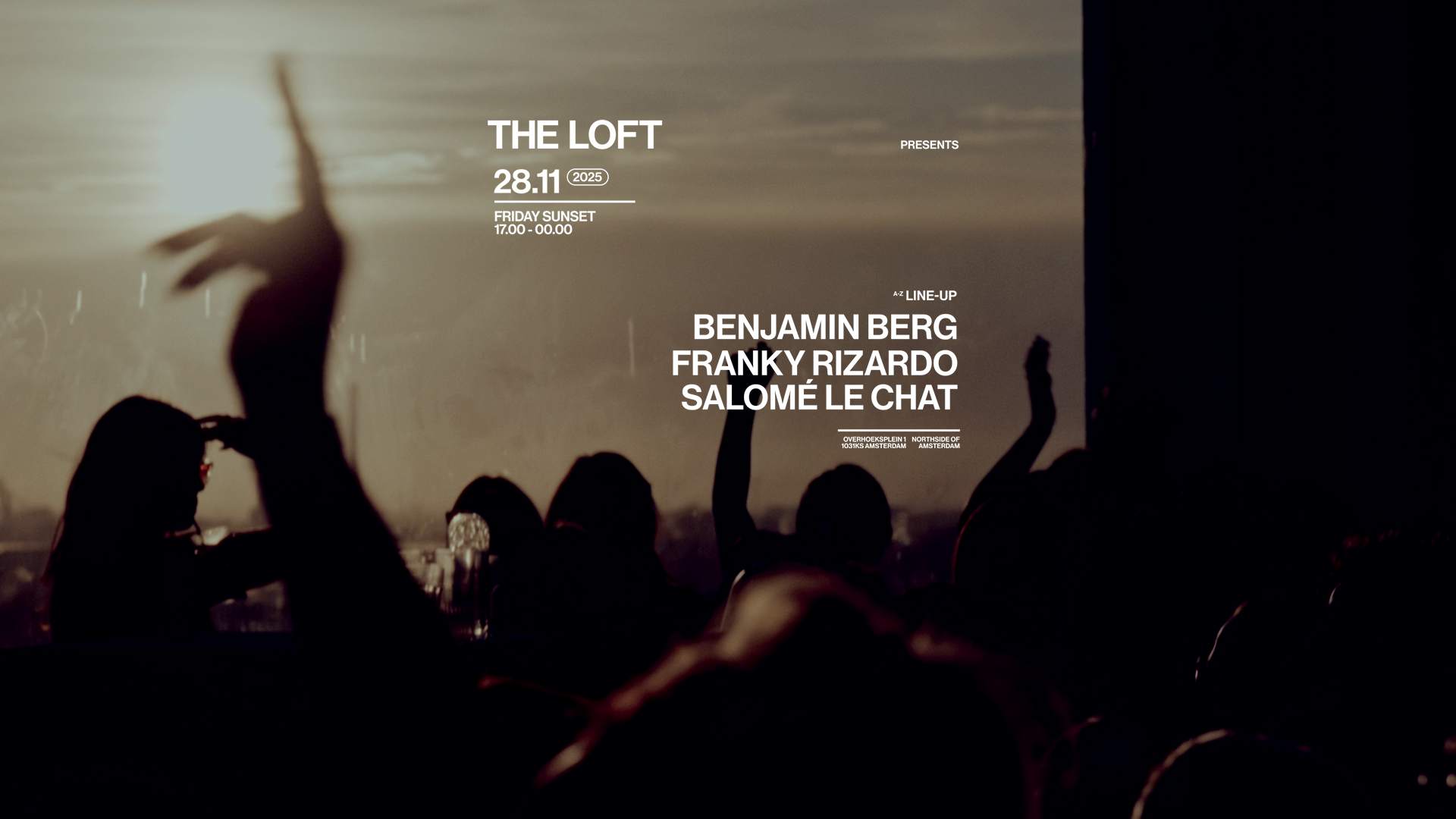 Franky Rizardo, Benjamin Berg, Salomé Le Chat at The Loft Amsterdam ...