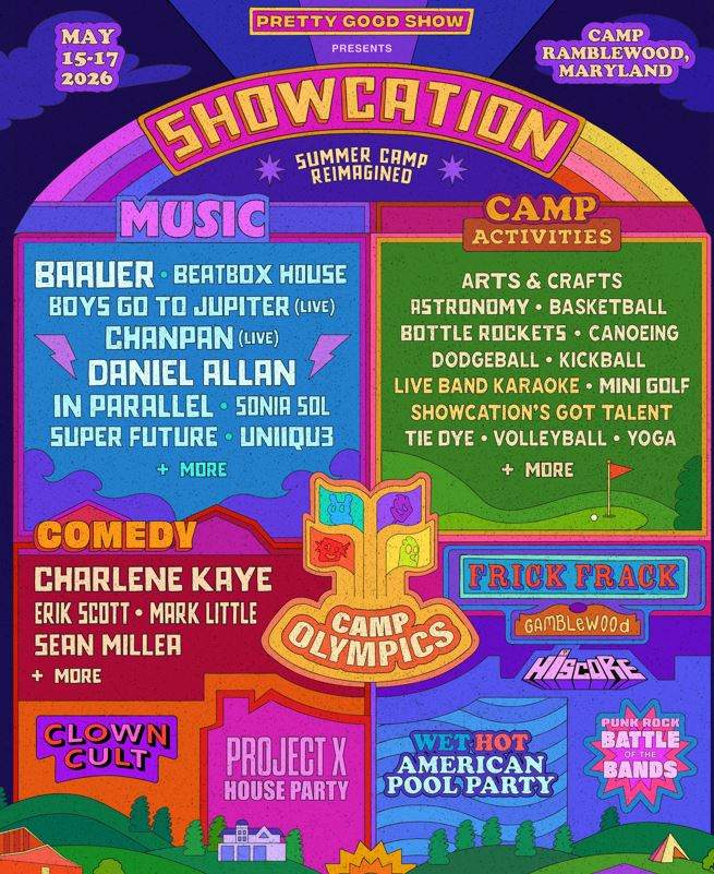 Showcation Summer Camp 2026 - Discount Code 'BOOTS' at Camp Ramblewood ...