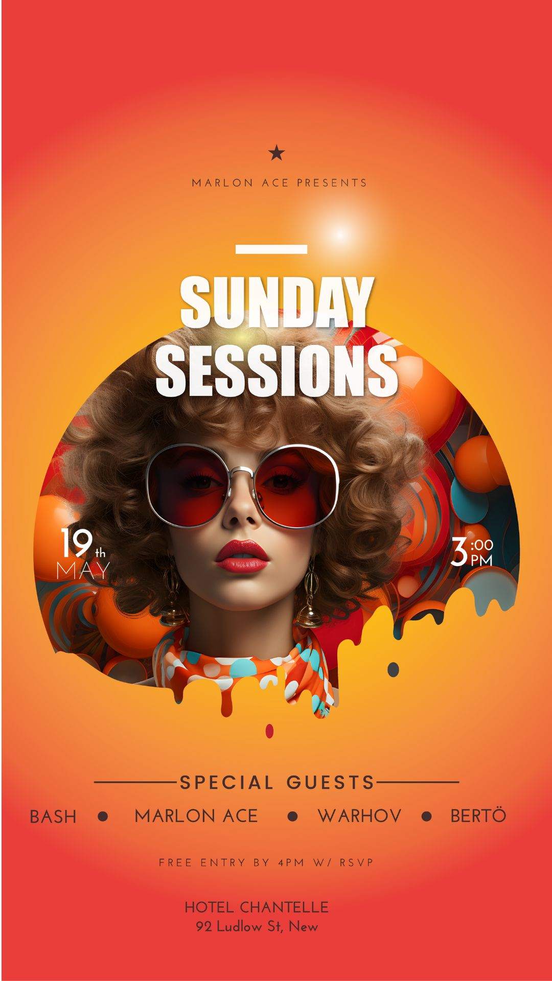 Sunday Sessions - Página frontal