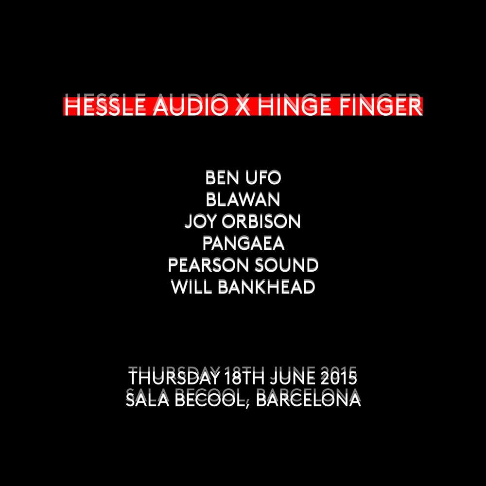 Hinge Finger x Hessle Audio - Página frontal