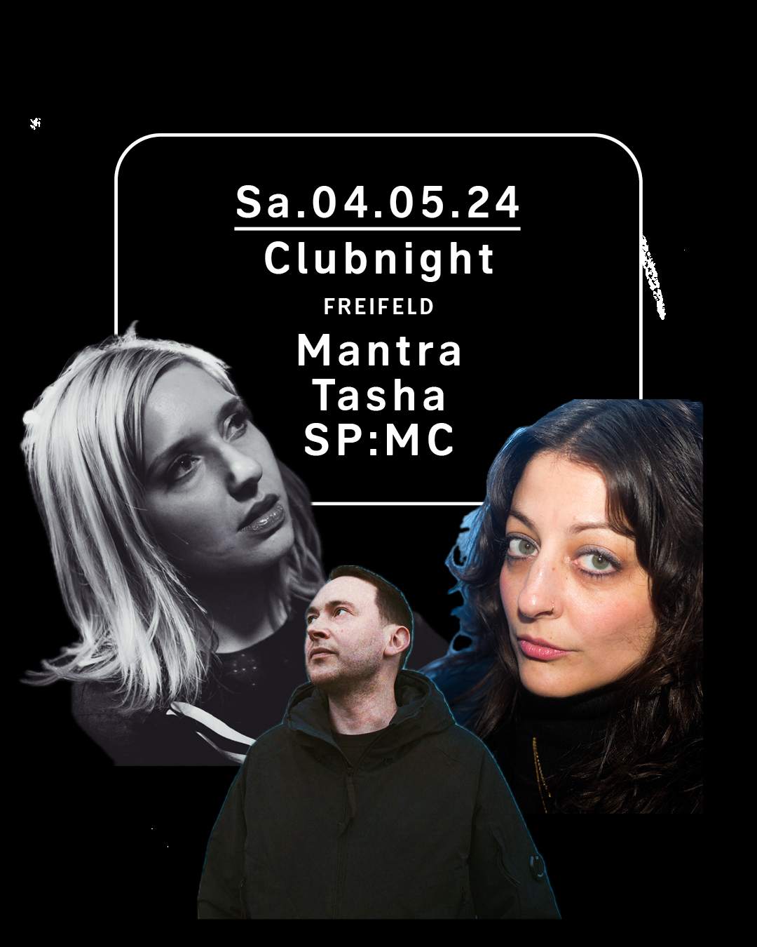 Clubnight - Mantra, Tasha, SP:MC - Página frontal