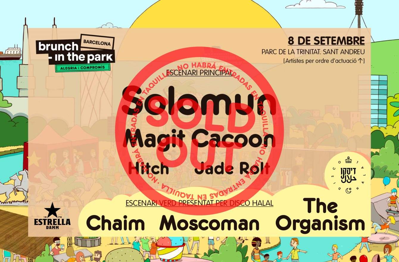 Brunch -In The Park #9: Solomun, Magit Cacoon, Chaim, Moscoman, The Organism - Página trasera
