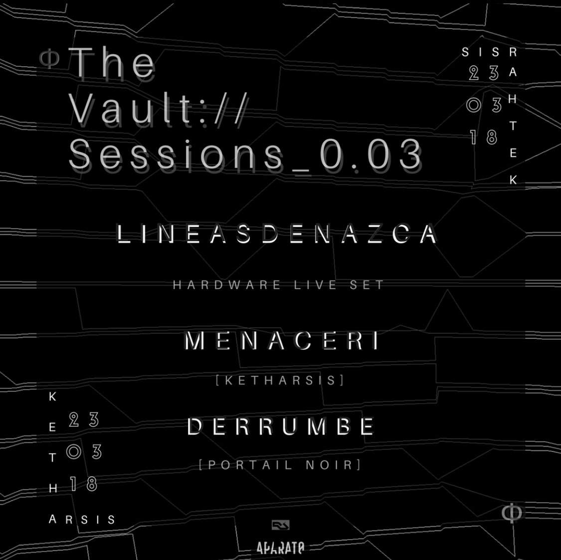 The Vault:// Sessions_0.03 - フライヤー表