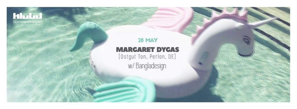 Klubd presents Margaret Dygas - フライヤー表