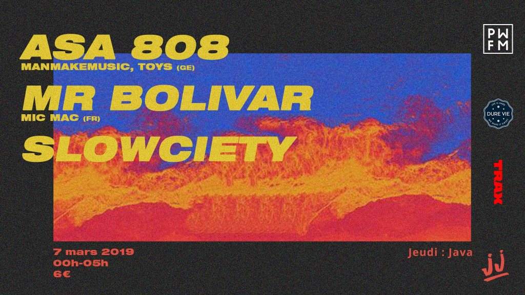 JJ & Slowciety W/ Asa 808, Mr Bolivar - Página frontal