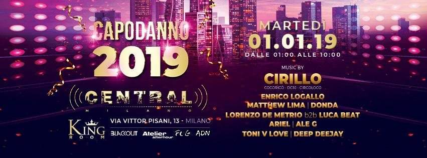Capodanno 2019 Central Milano with Cirillo - Página trasera