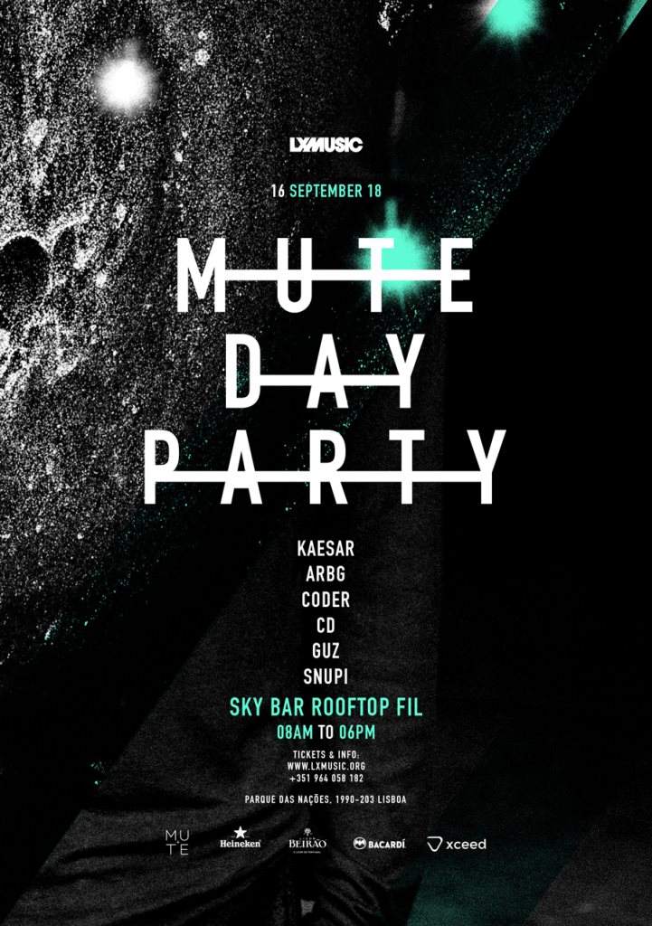 Mute Day Party - フライヤー表