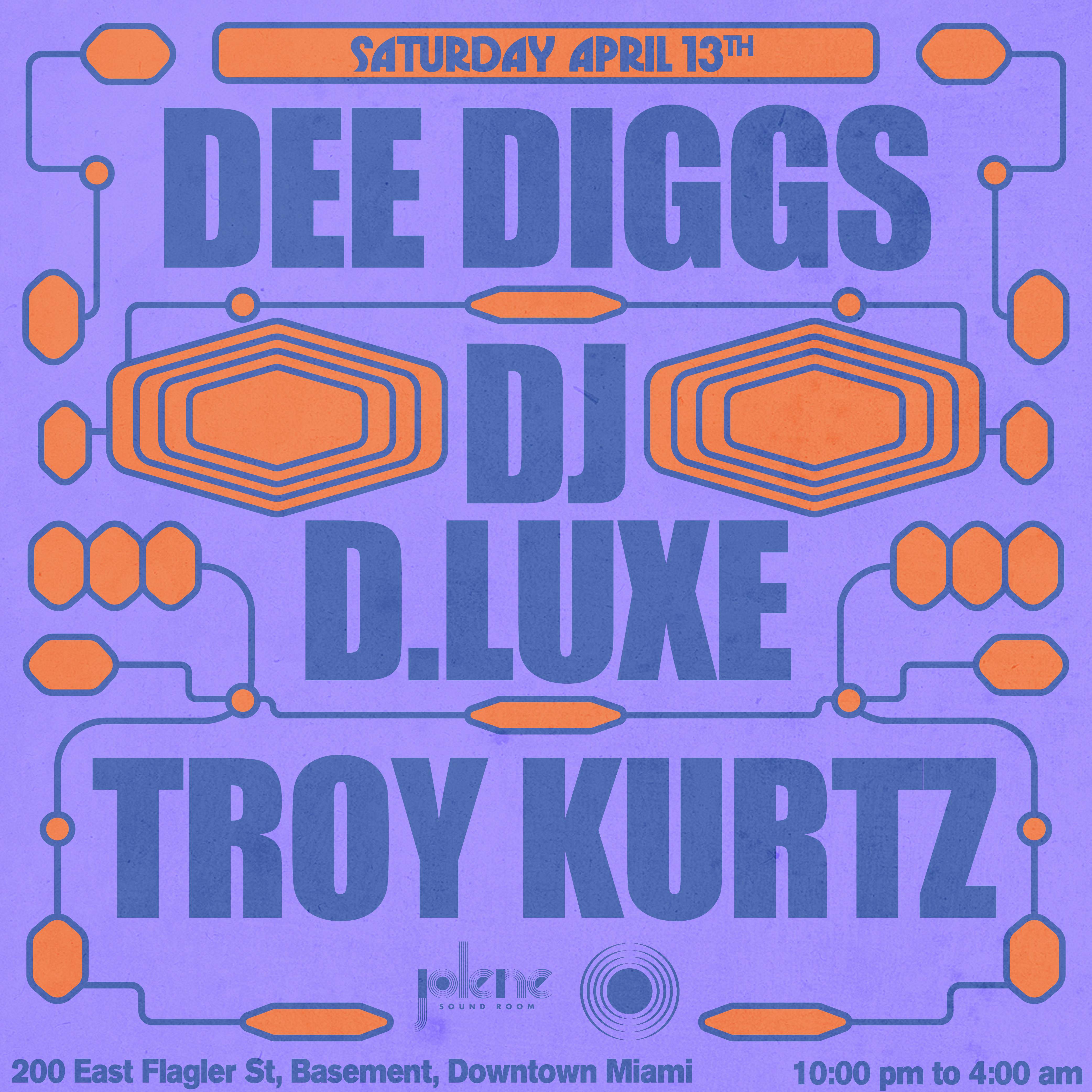 Dee Diggs + D.Luxe + Troy Kurtz - Página frontal