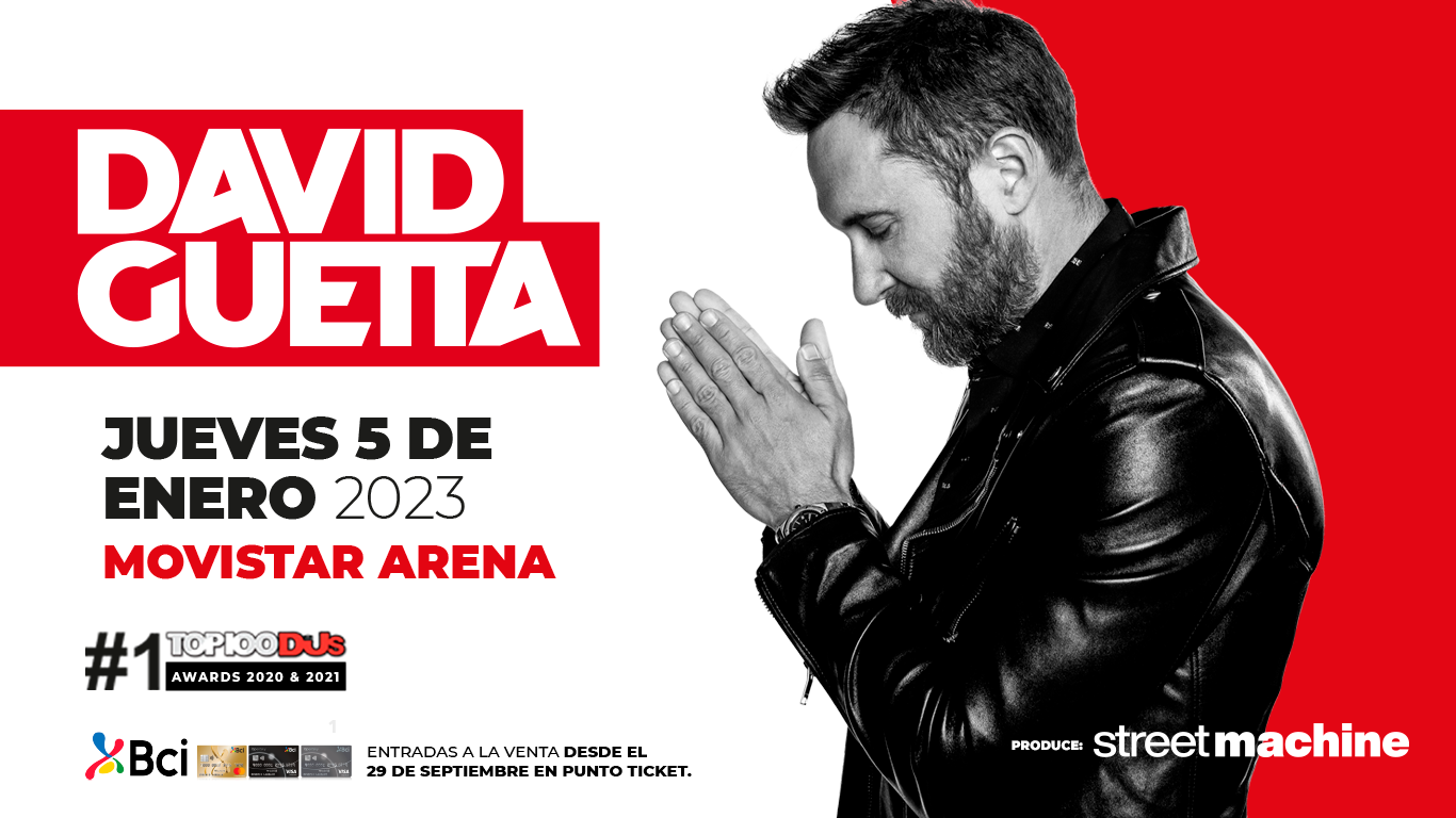 David Guetta en Chile - Página frontal