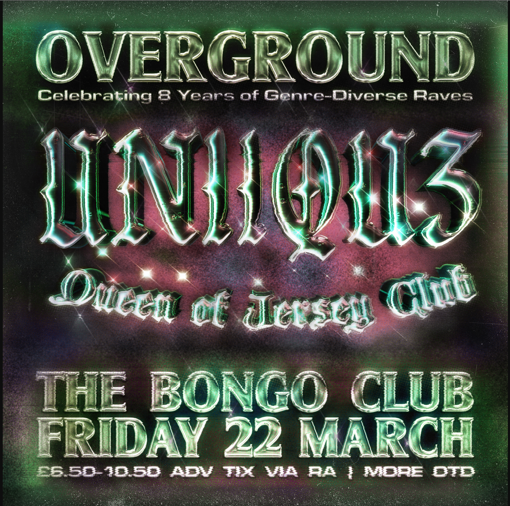 ☻ UNiiQU3 ☻ Queen of Jersey Club ☻ 8 Years ᴏᴠᴇʀɢʀᴏᴜɴᴅ ☻ Bongo Club ☻ - Página frontal
