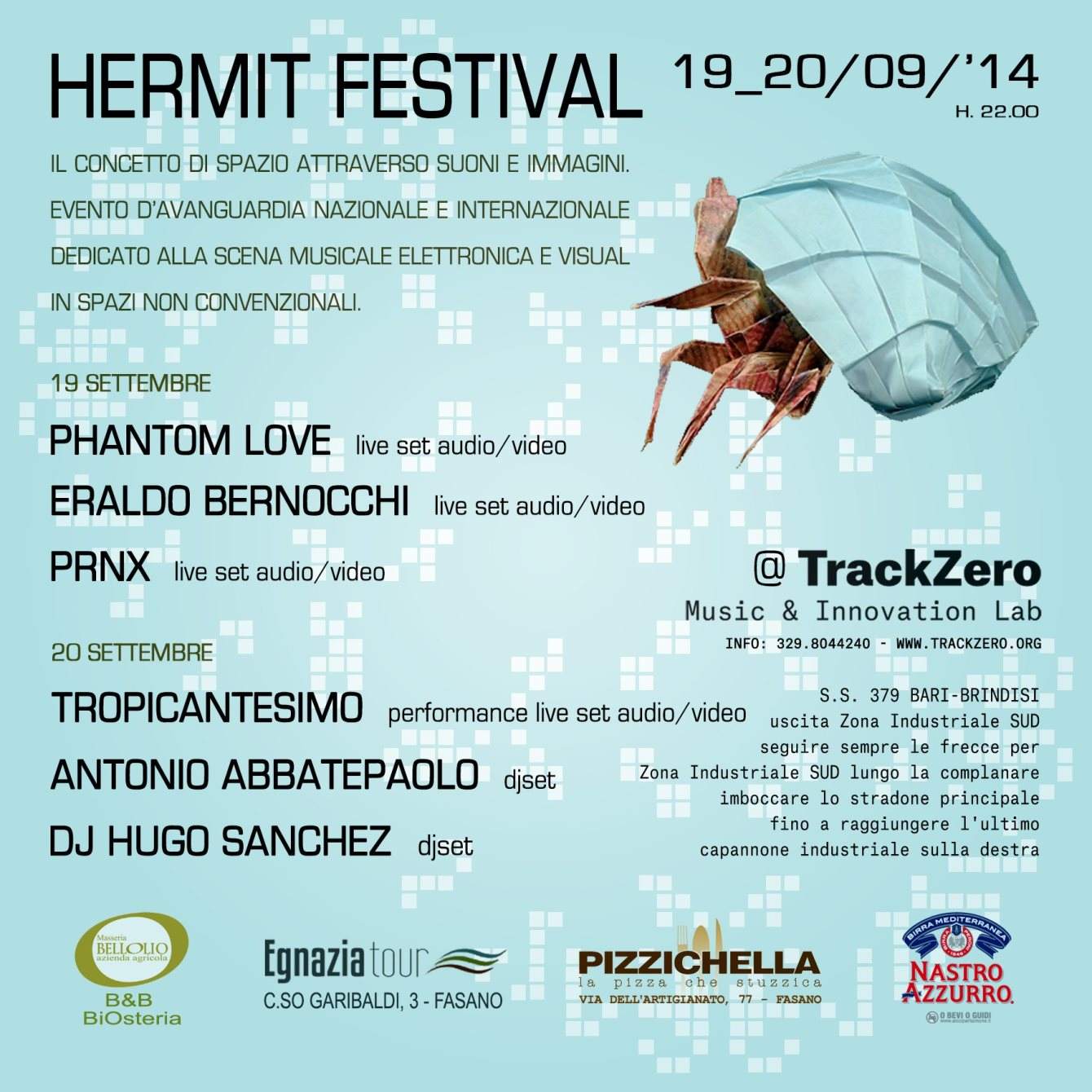 Hermit Festival 2014 - フライヤー表