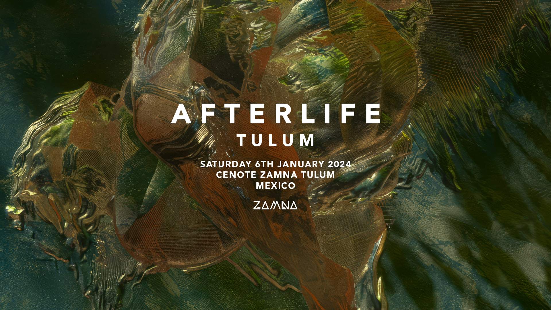 Afterlife Tulum 2024 - フライヤー表