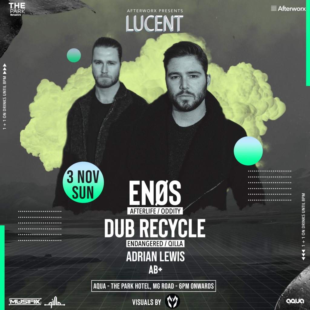 Lucent feat. Enøs & Dub Recycle - フライヤー表