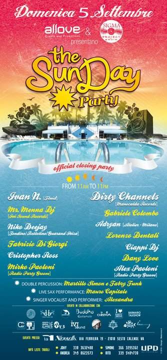 Pool Party with Dirty Channels & Ivan N - フライヤー表