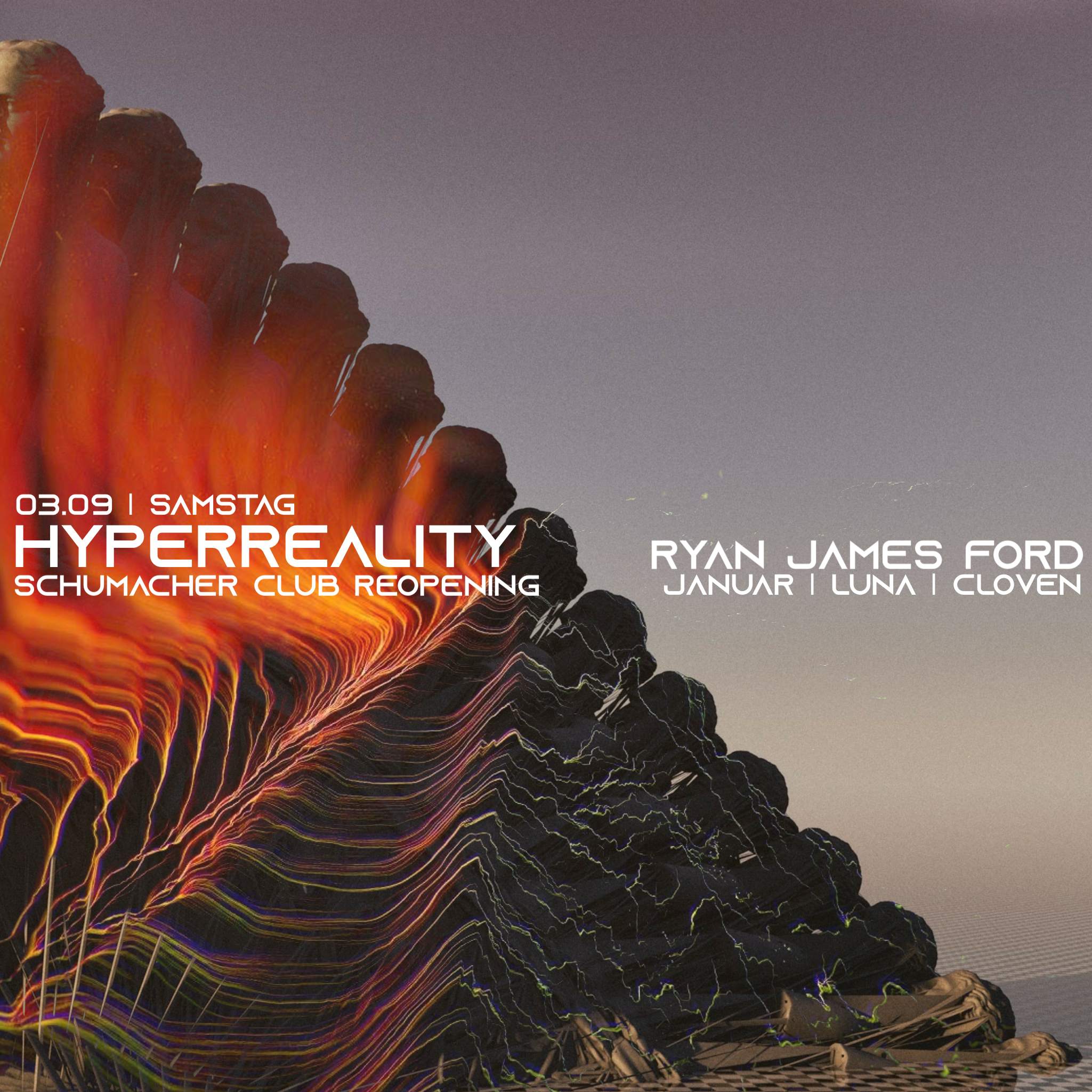 HYPERREALITY - Ryan James Ford, Cloven, Luna, Nils - Página frontal