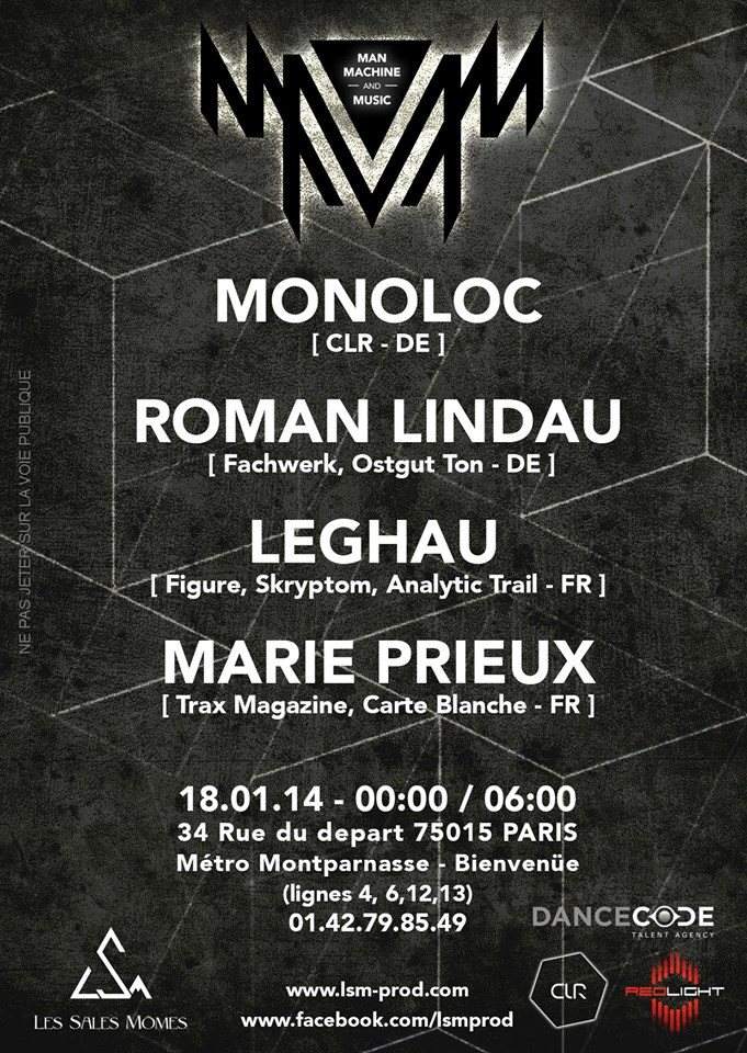 MMM#1 Monoloc / Roman Lindau / Leghau / Marie Prieux - Página trasera
