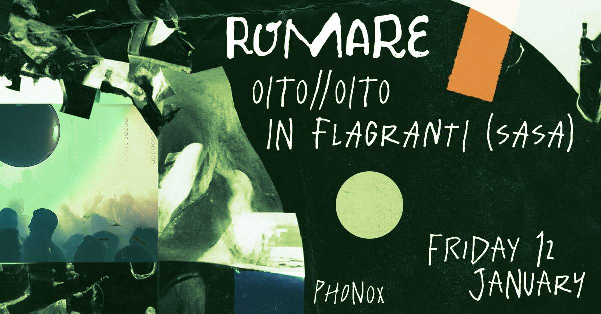Romare: 4 Fridays at Phonox (12th January) - フライヤー表