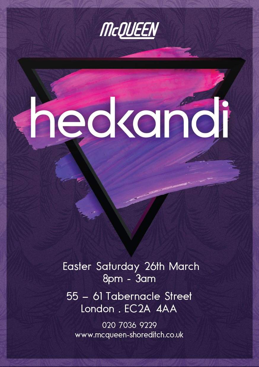Hed Kandi Easter Party - フライヤー表