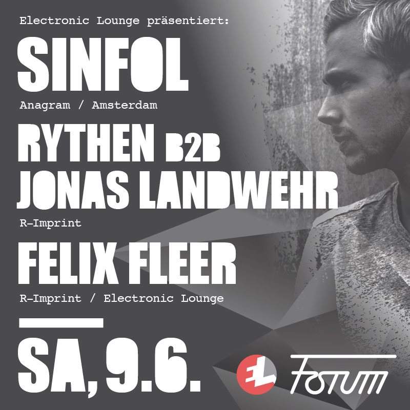 Electronic Lounge Invites Sinfol, Felix Fleer, Jonas Landwehr & Rythen - Página frontal