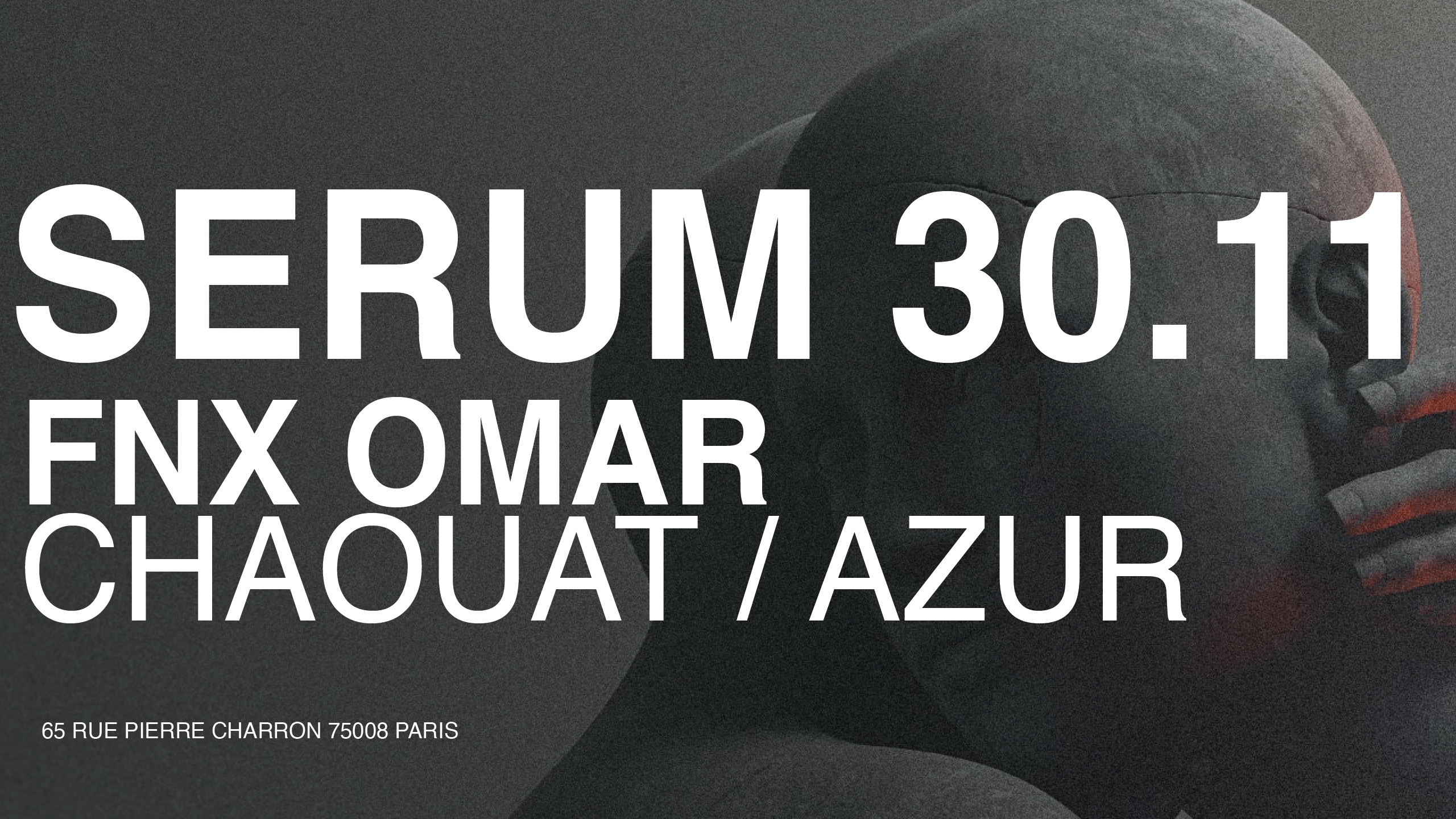 Mirage presents Serum with FNX Omar, Chaouat, Azur - Página frontal