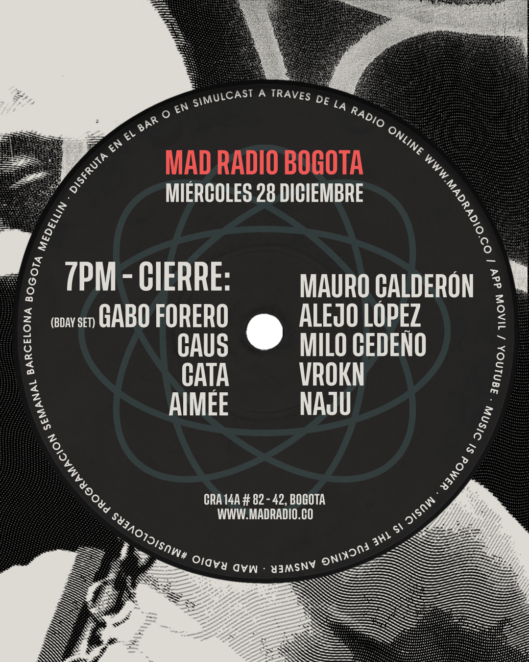 Mad Radio / I Love Miércoles at Mad Radio Bogotá, Bogotá