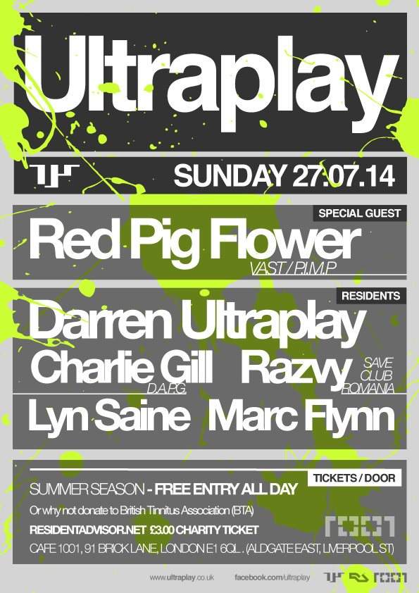 Ultraplay with Red Pig Flower - Página frontal