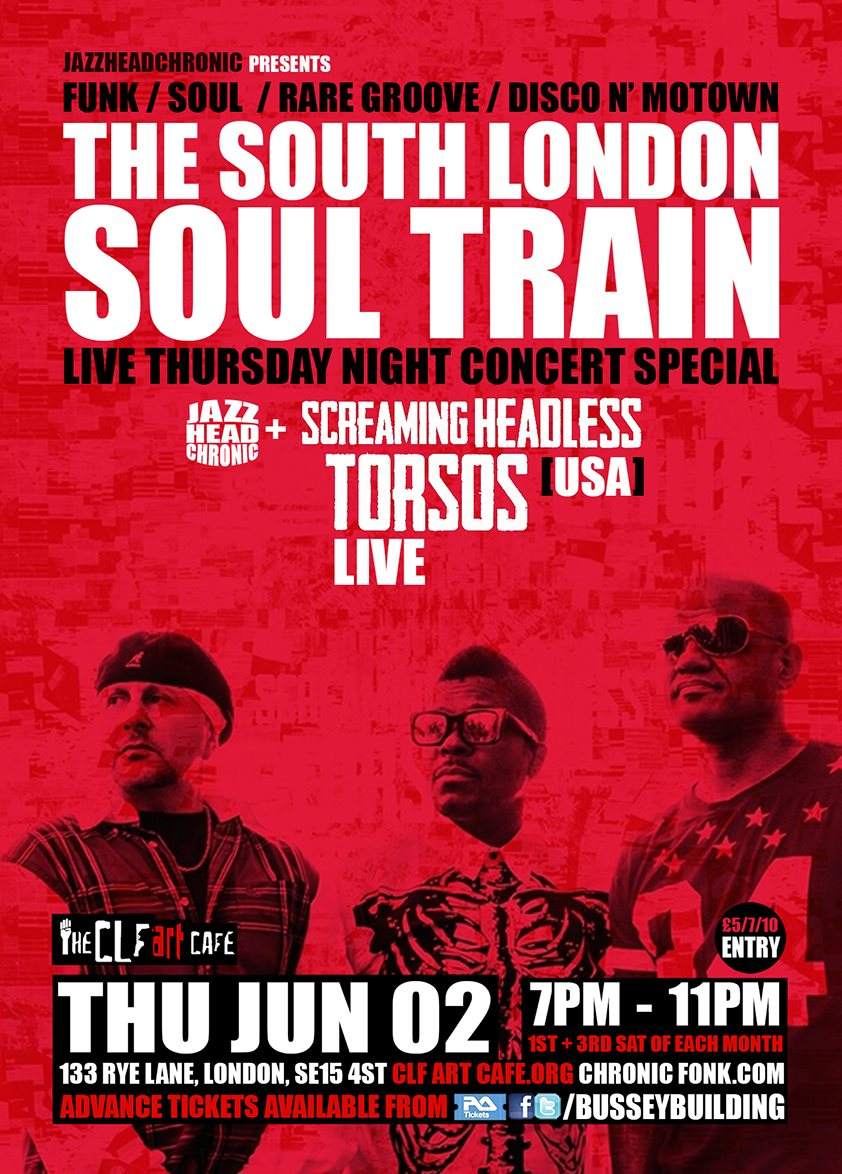 The South London Soul Train Bank Holiday Special with JHC, Krafty Kuts [Funk Set] - More - Página trasera