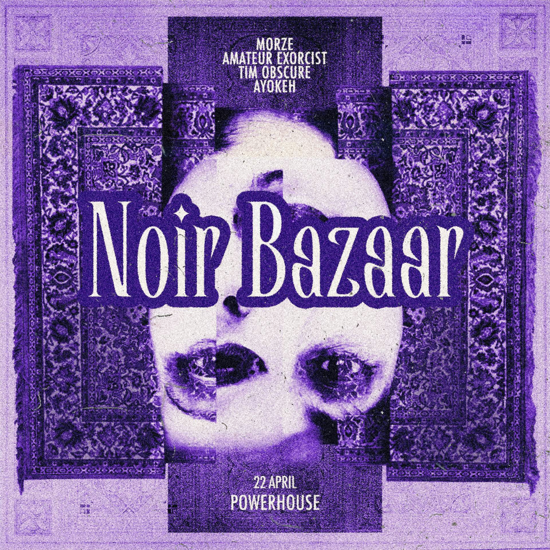 Noir Bazaar - フライヤー表