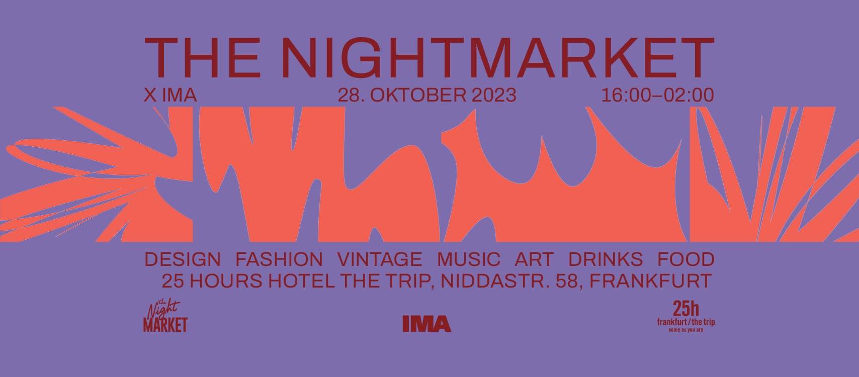 The Nightmarket x IMA - Página frontal