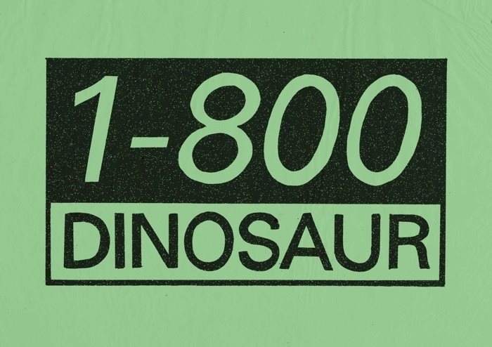 1-800 Dinosaur Japan Tour - Página frontal