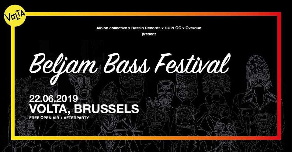 Beljam Bass Festival with Duploc, Requake, Zygos, Clearlight - フライヤー表