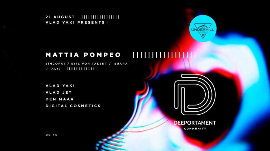 Deeportament Community - Mattia Pompeo (Italy) - フライヤー表