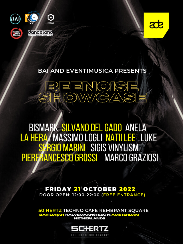 Bai and Eventi Musica presents Beenoise Showcase at Ade 2022 - Página frontal