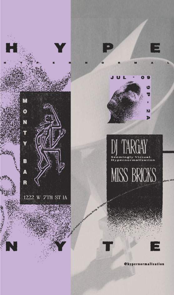 HYPENYTE @MONTYBAR / DJTARGAY/MISSBRICKS at The Monty Bar, Los Angeles