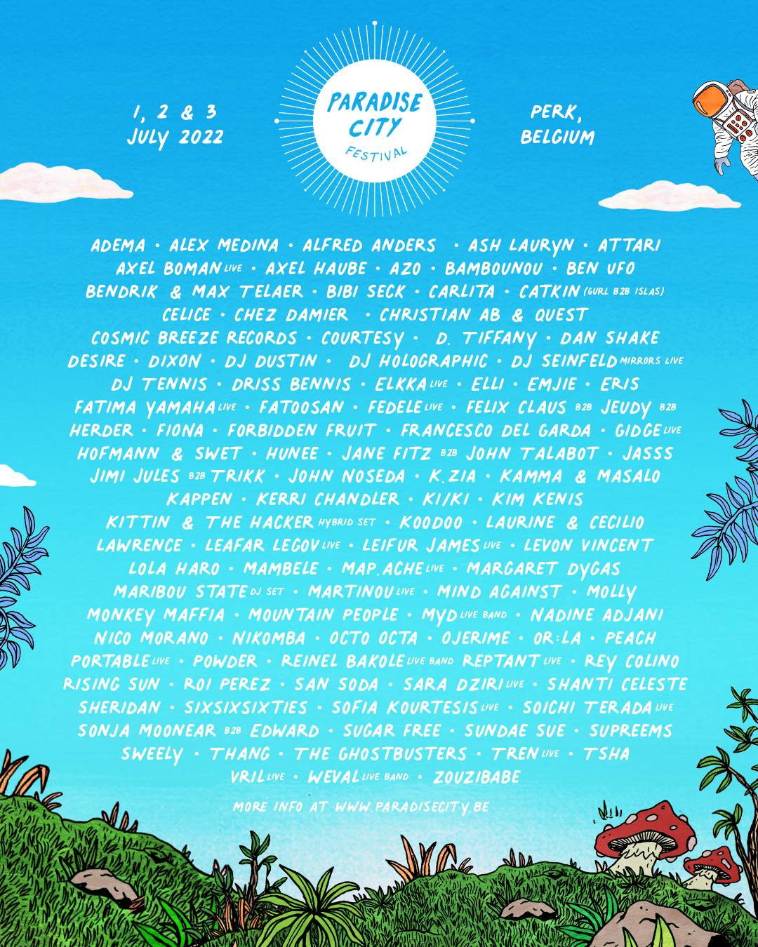 Paradise City Festival 2022 - Página frontal