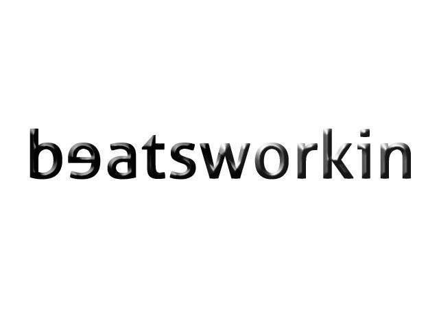 Beatsworkin - フライヤー表
