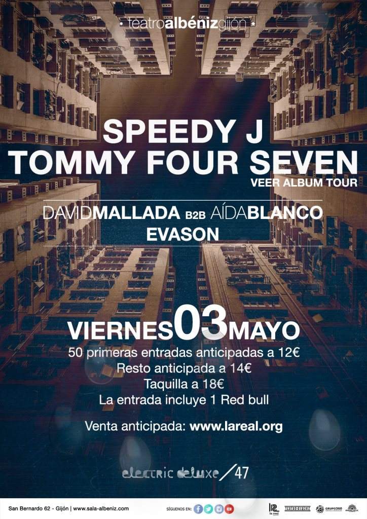Speedy J - Tommy Four Seven - Página frontal