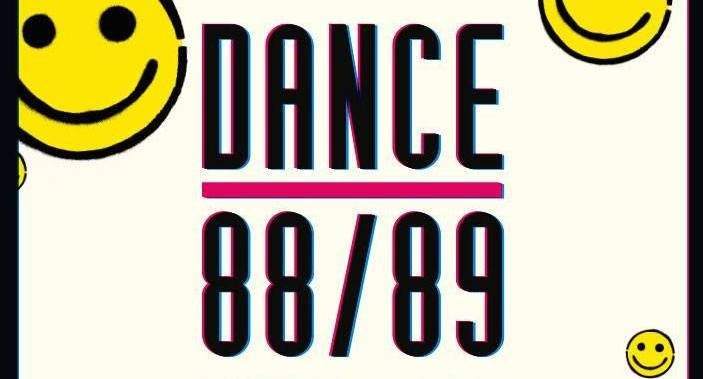 Dance 88/89 - フライヤー表