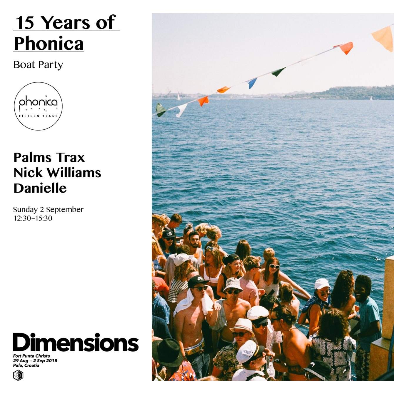 15 Years of Phonica : Palms Trax, Nick Williams, Danielle - Página frontal