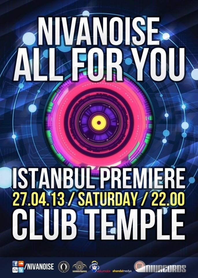 Nivanoise - All For You (Istanbul Premiere) - Página frontal