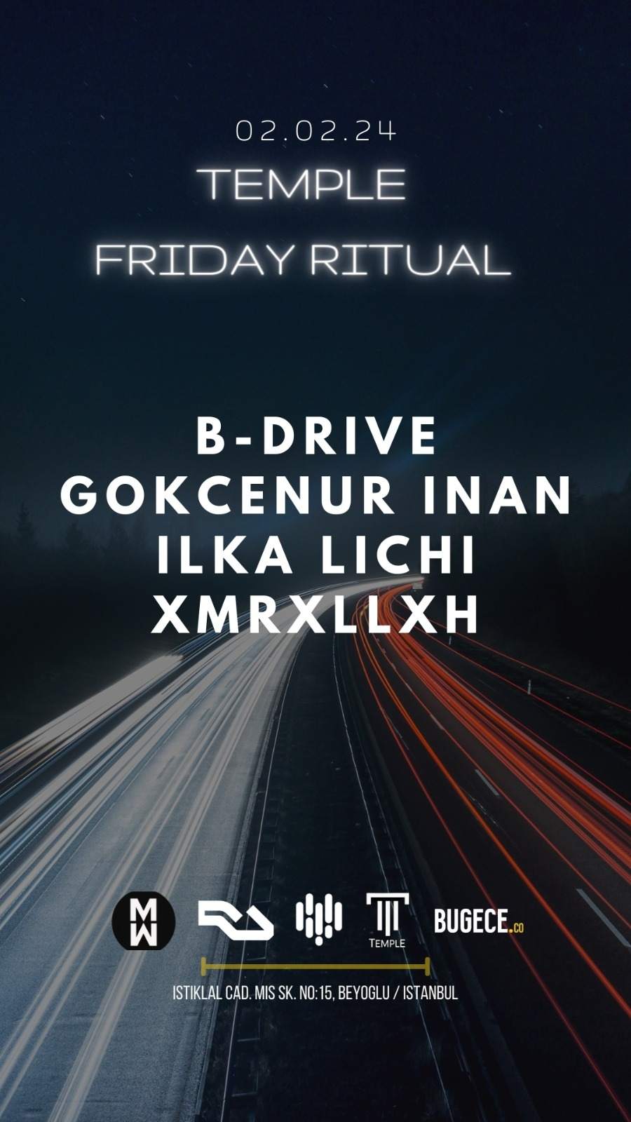 Friday Ritual - フライヤー表