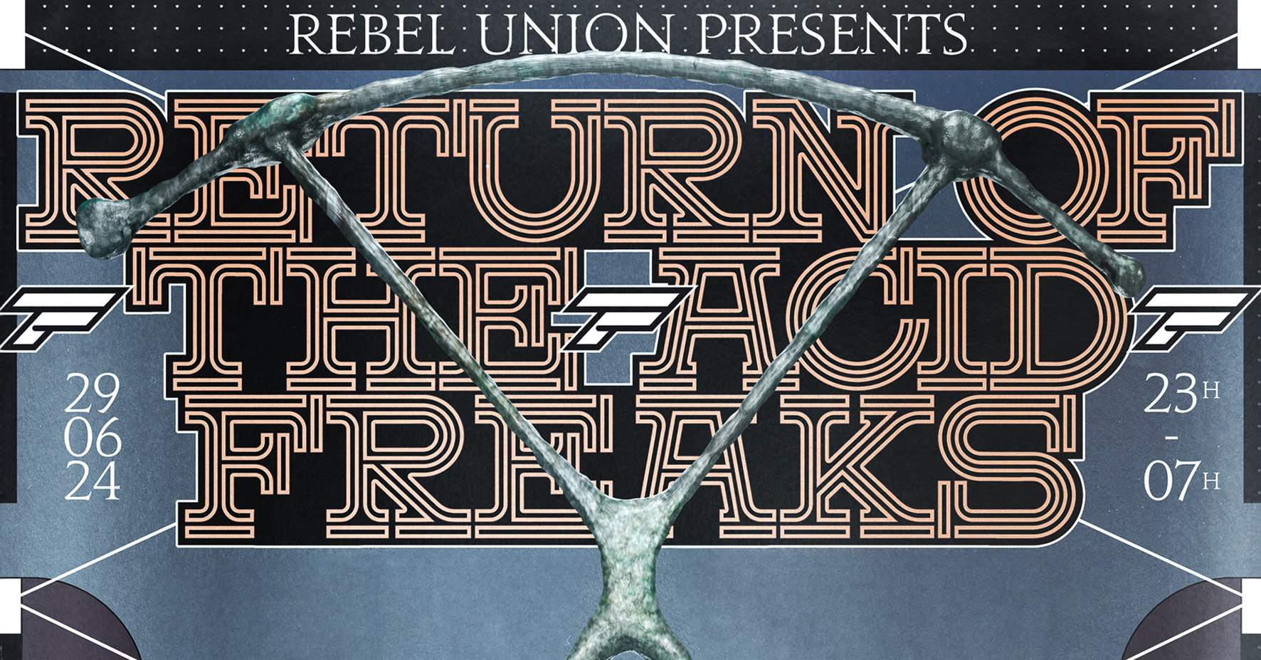 Rebel Union presents Return Of The Acid Freaks - Página trasera