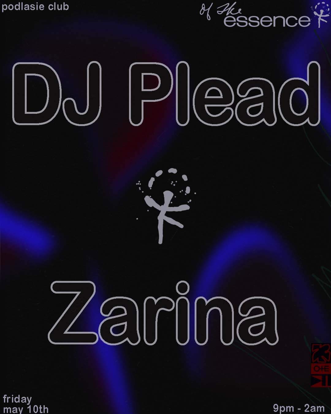 Of The Essence: DJ Plead, Zarina - Página frontal