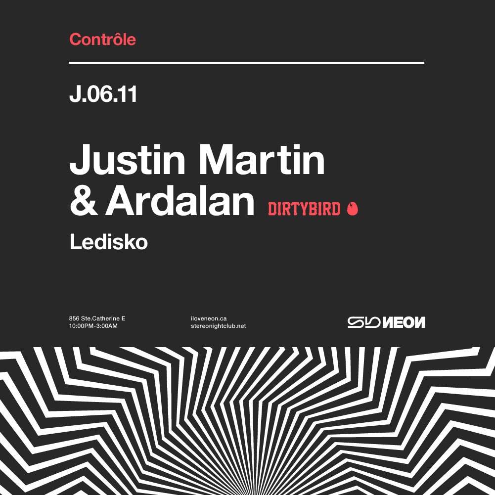 Contrôle: Justin Martin - Ardalan - Ledisko - Página frontal
