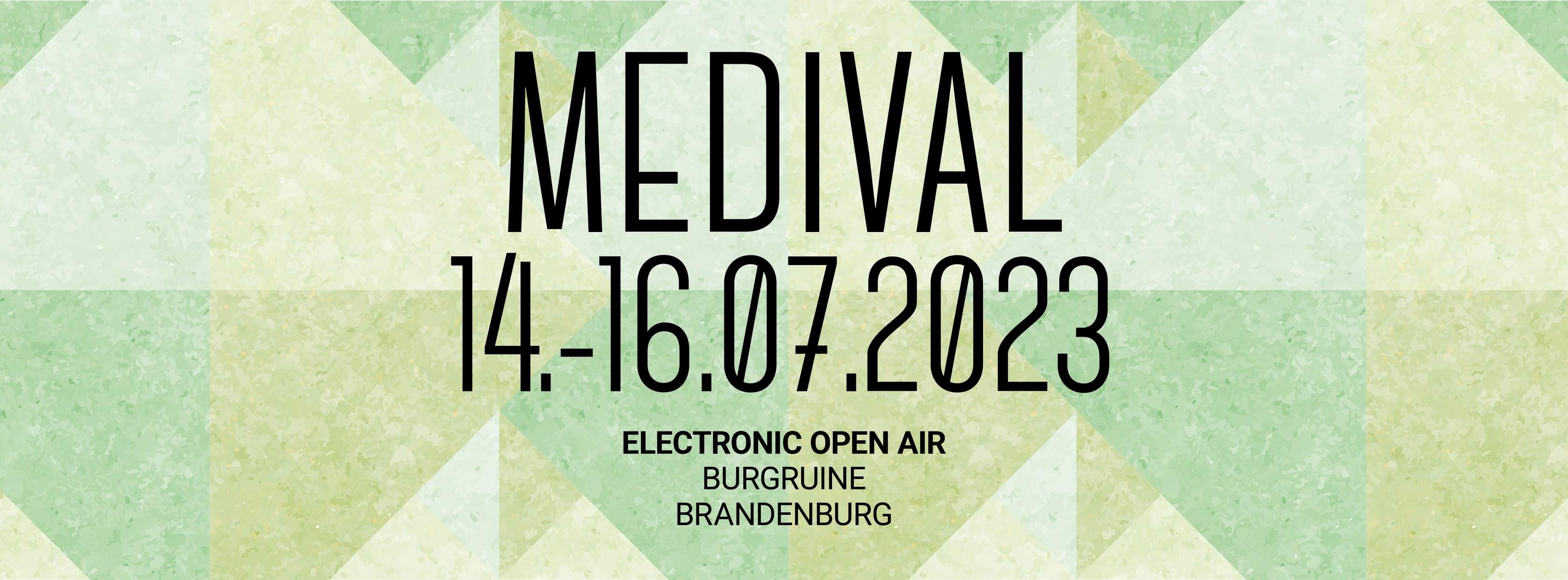 Medival Electronic Open Air - フライヤー表