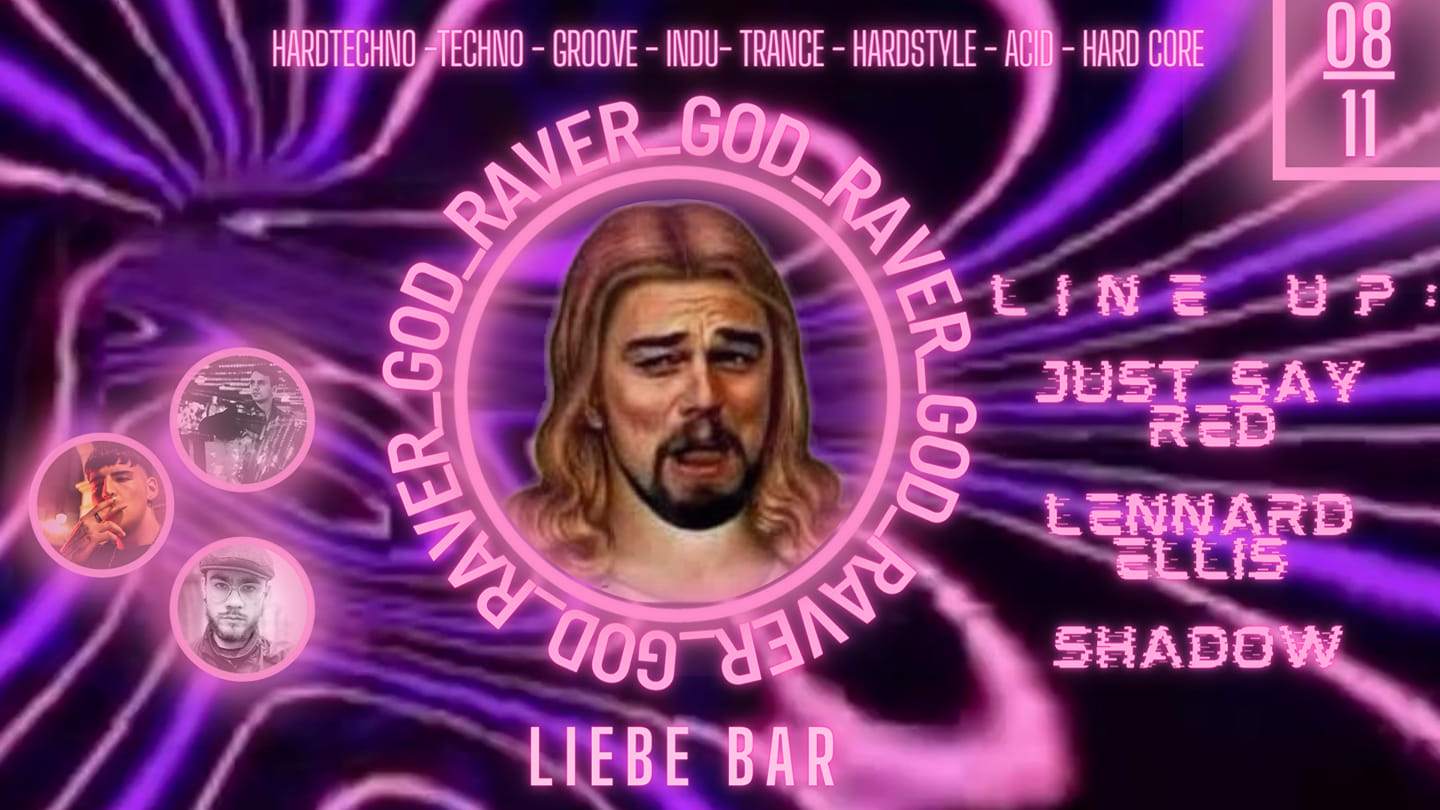 God Raver Liebe Bar - フライヤー表