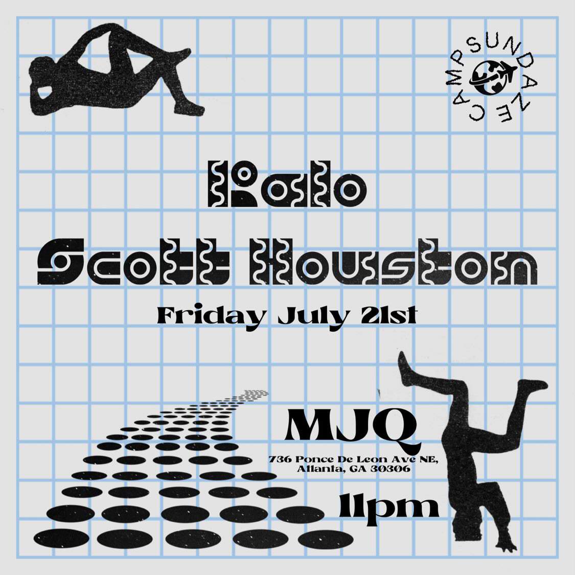 MJQ The House Cafe present Ralo and Scott Houston - Página frontal