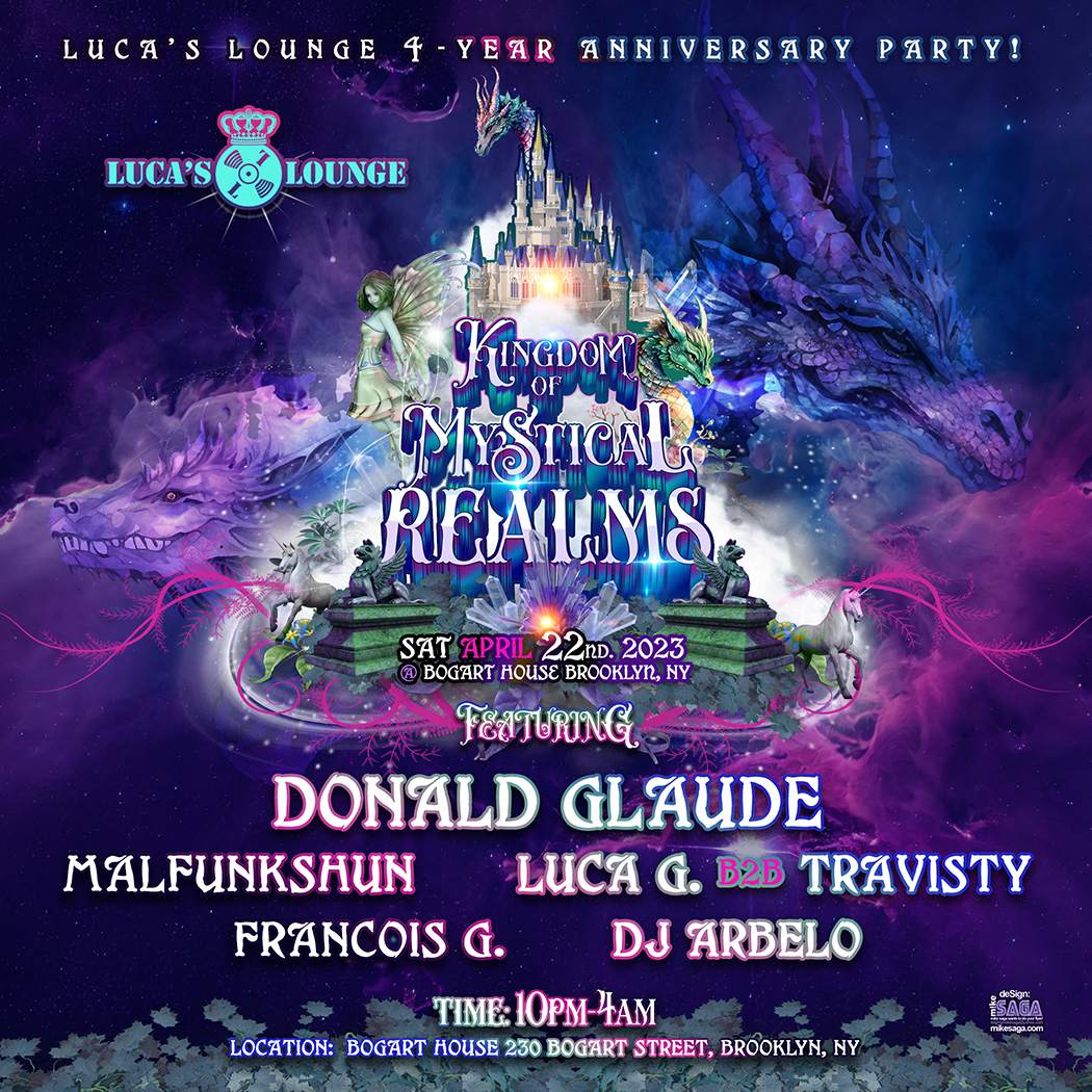 Kingdom of Mystical Realms - 4th Year Anniversary Feat. Donald Glaude - Página frontal